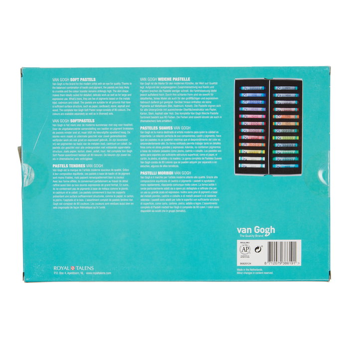 Van Gogh Set de pastels tendres, 24 couleurs
